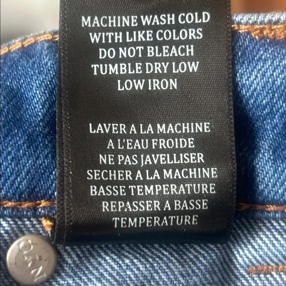 Blank NYC The Franklin Ribcage Wide Leg Hands Down - Picture 8 of 9